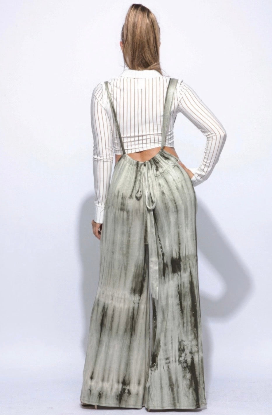 Drawstring Baggy Jumpsuit