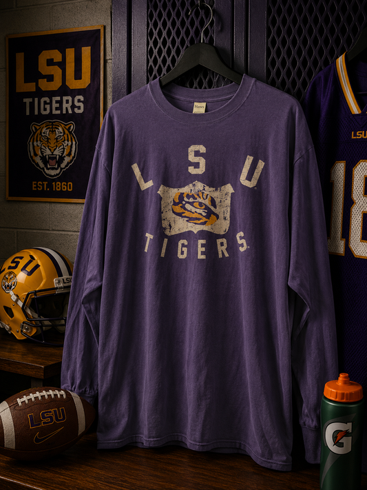 LSU Purple Longsleeve Shirt