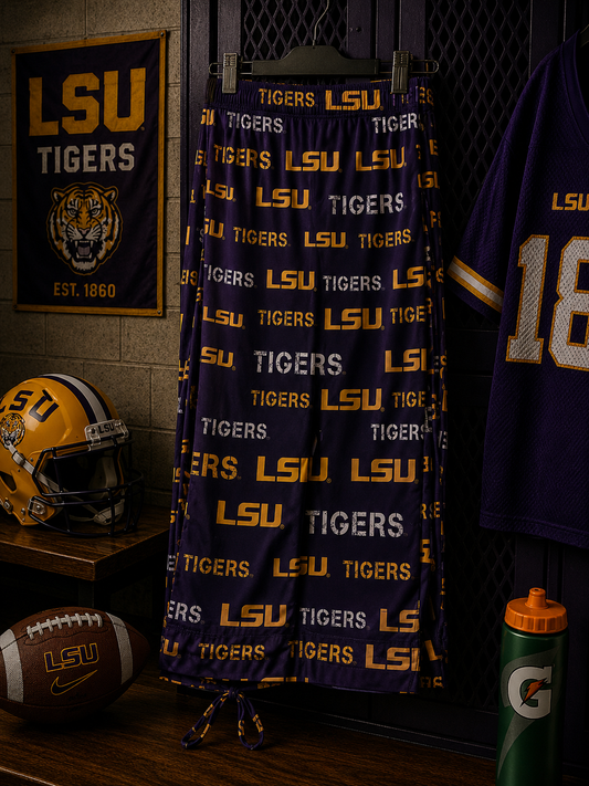 LSU Logo Pajama Bottoms