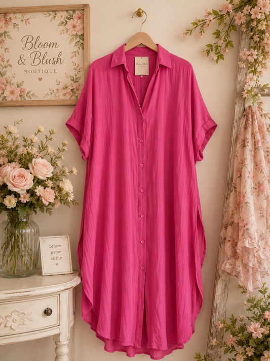 Riviya Button Down Dress