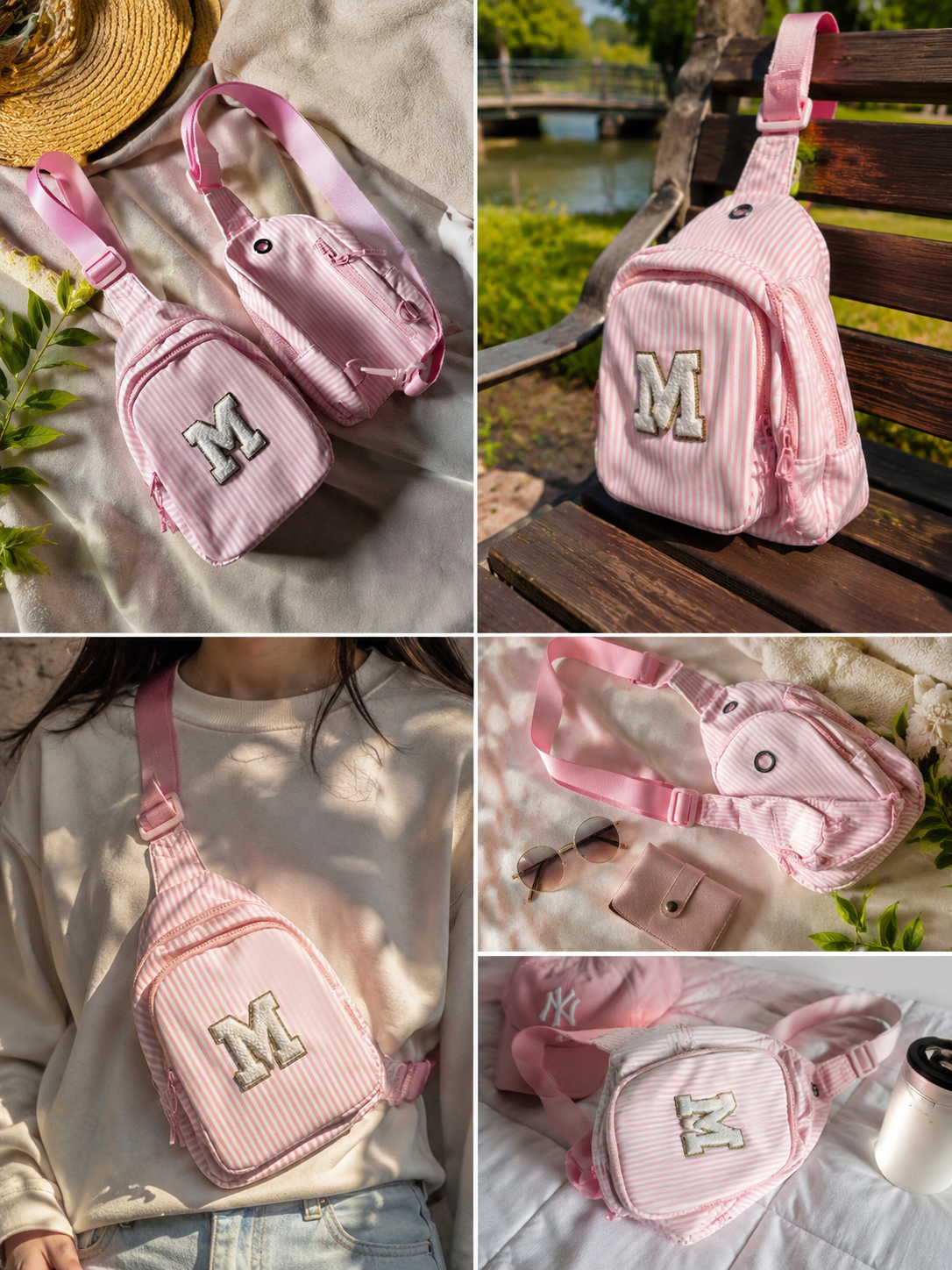 Letter M Sling Bag