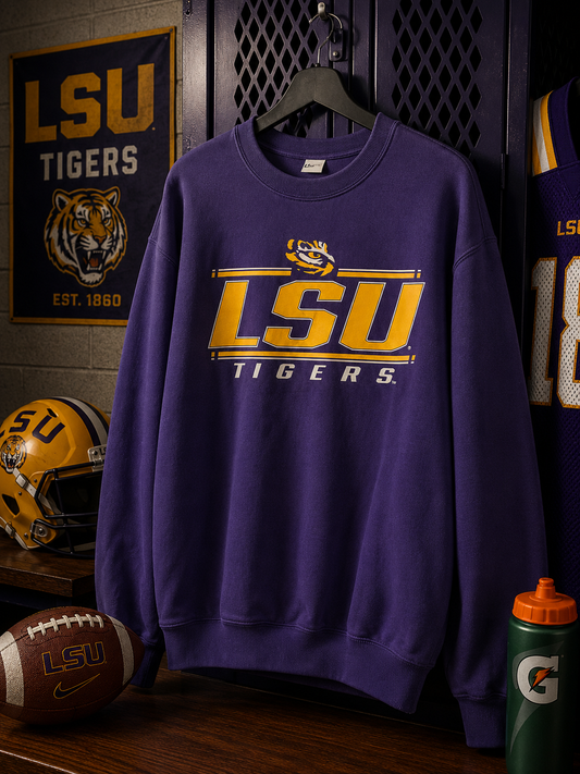 Purple LSU Sweatshirt