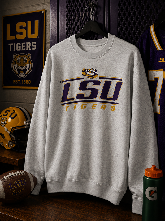 Grey LSU Sweatshirt