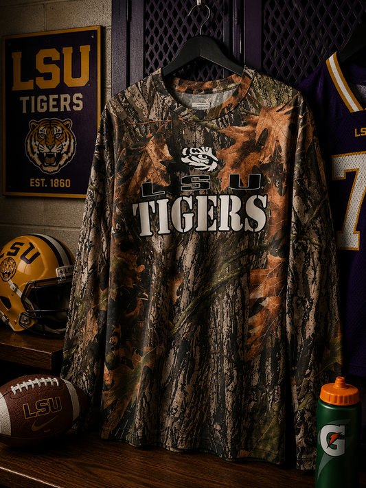 Camo LSU longsleeve shirt