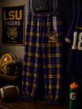 LSU Plaid Pajama Bottom