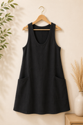 Black Jumper Dress - Large