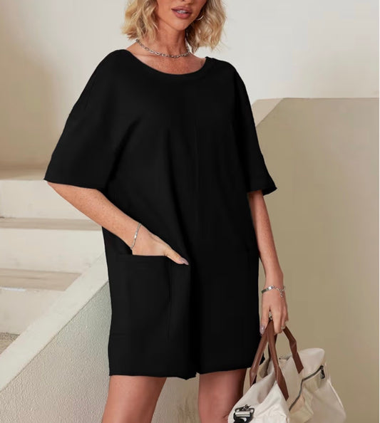 Oversized Summer Romper Size Medium