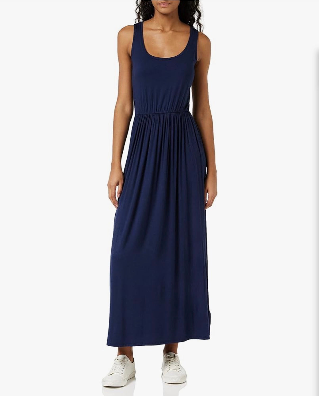 Navy Tank Maxi Dress- Size Large