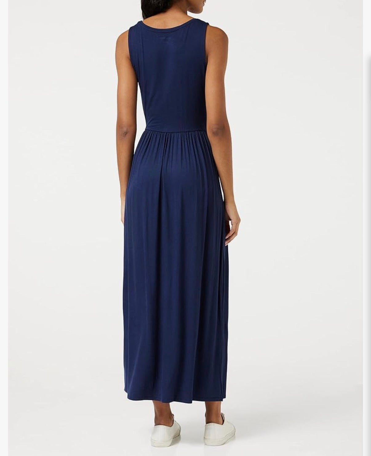 Navy Tank Maxi Dress- Size Large