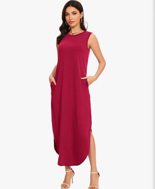 Rose Tank Maxi Dress - Size XLarge