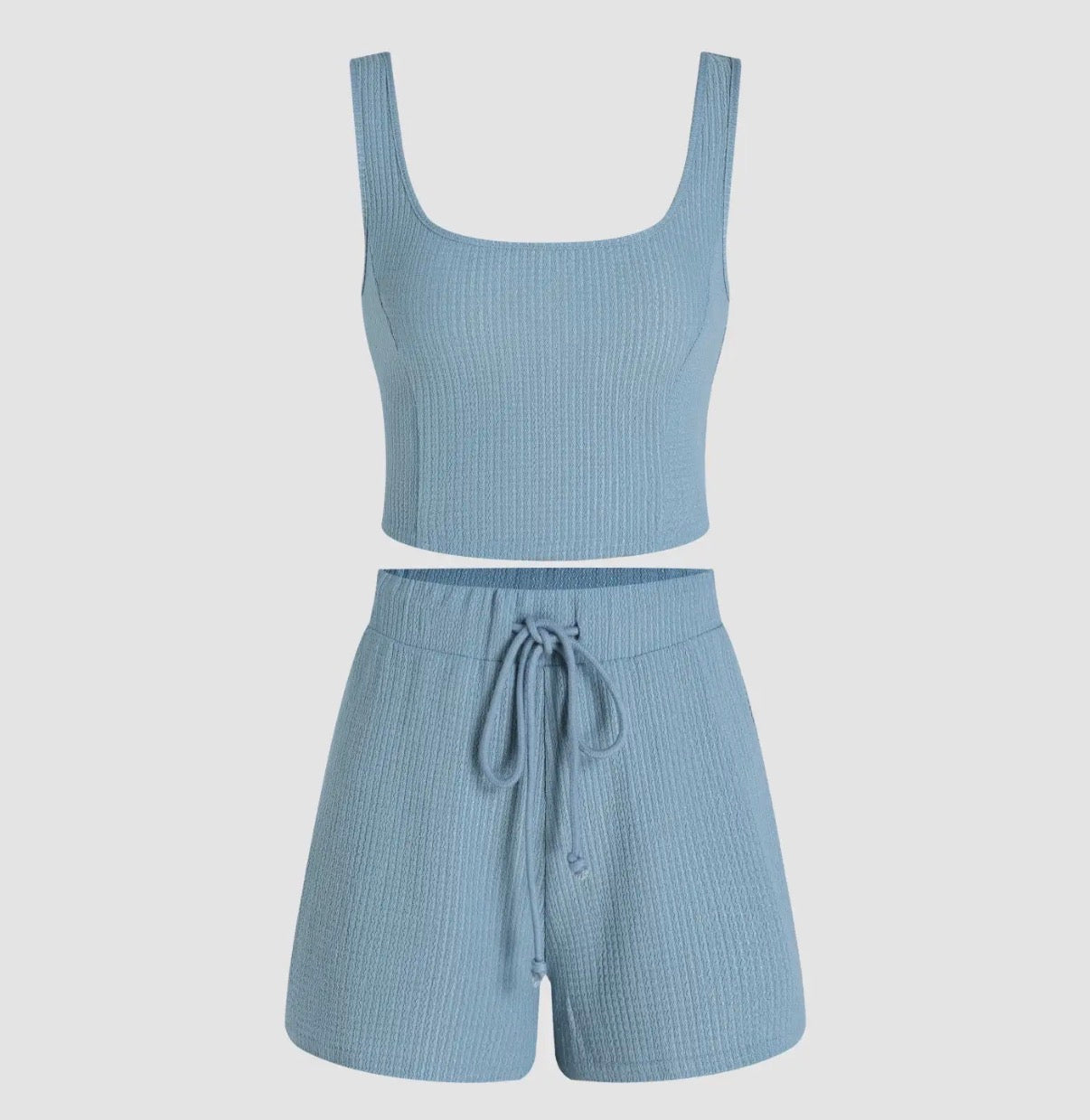 2 PC Blue Workout Set