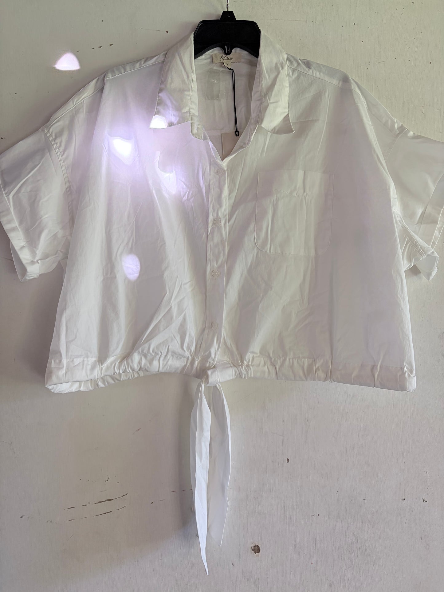 Elan Crisp White Botton Crop