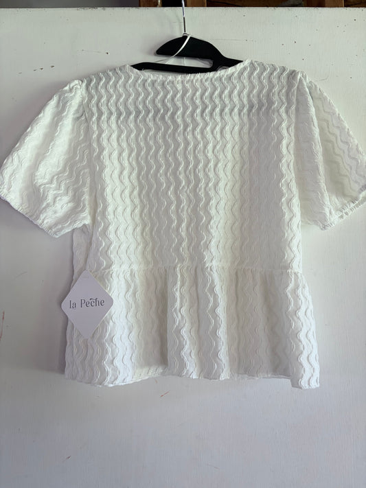 Open Tie Front Shirt