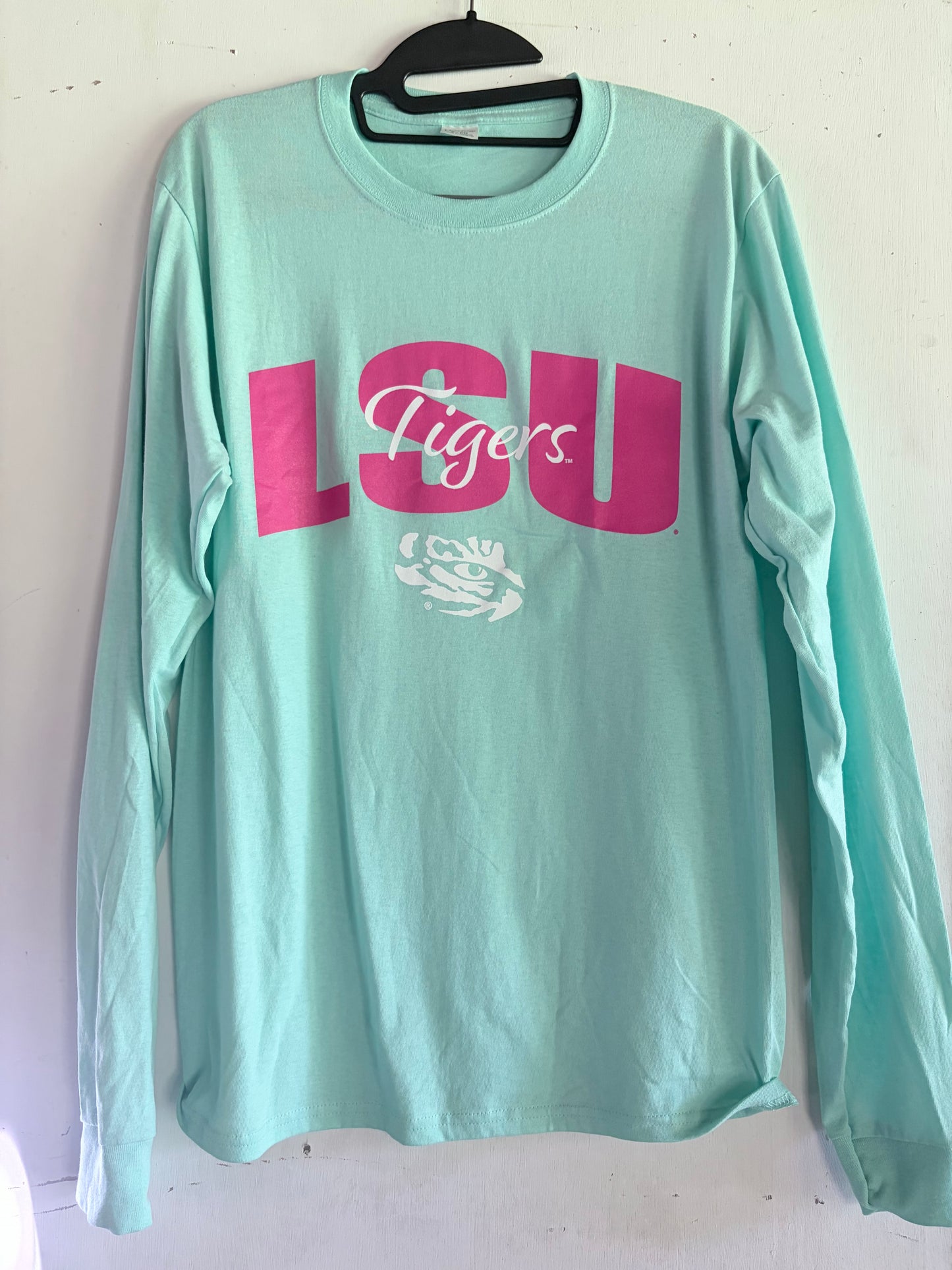 Teal Long Sleeve LSU Shirt
