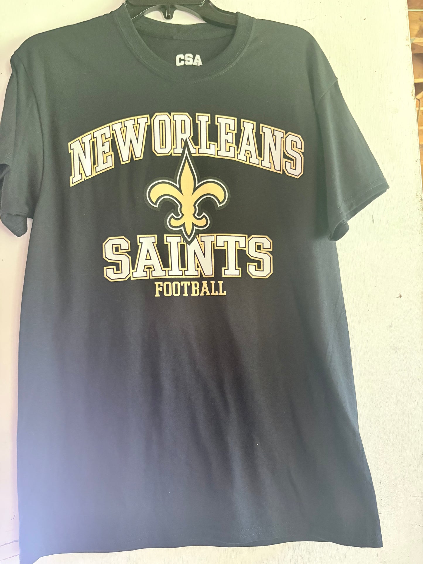 BLack New Orleans Saints T-Shirts