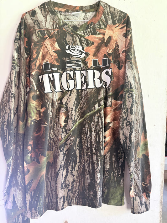 Camo LSU longsleeve shirt