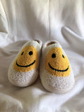 Yellow Smiley Face Slipper