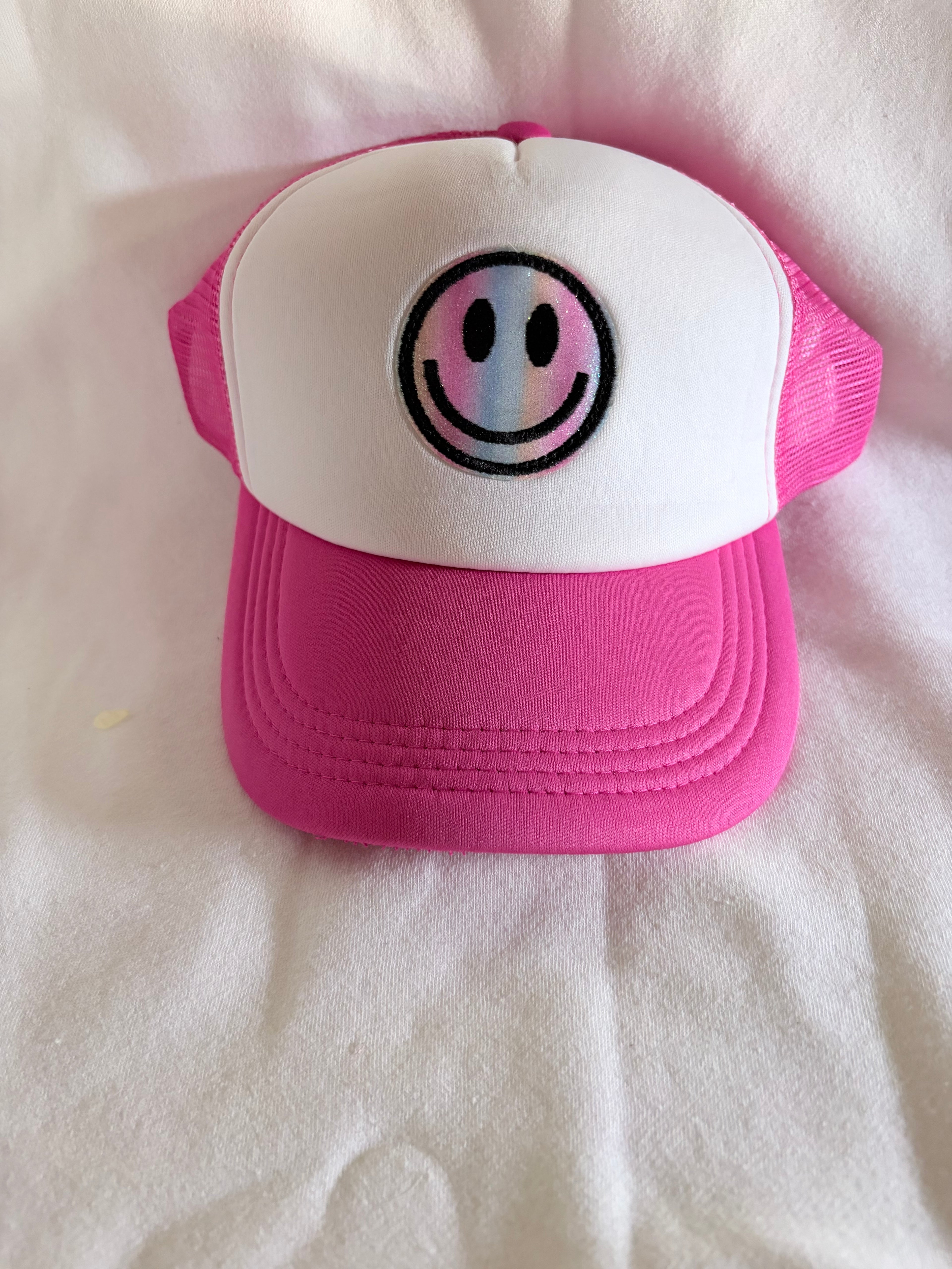Pink Smile Truckers Hat