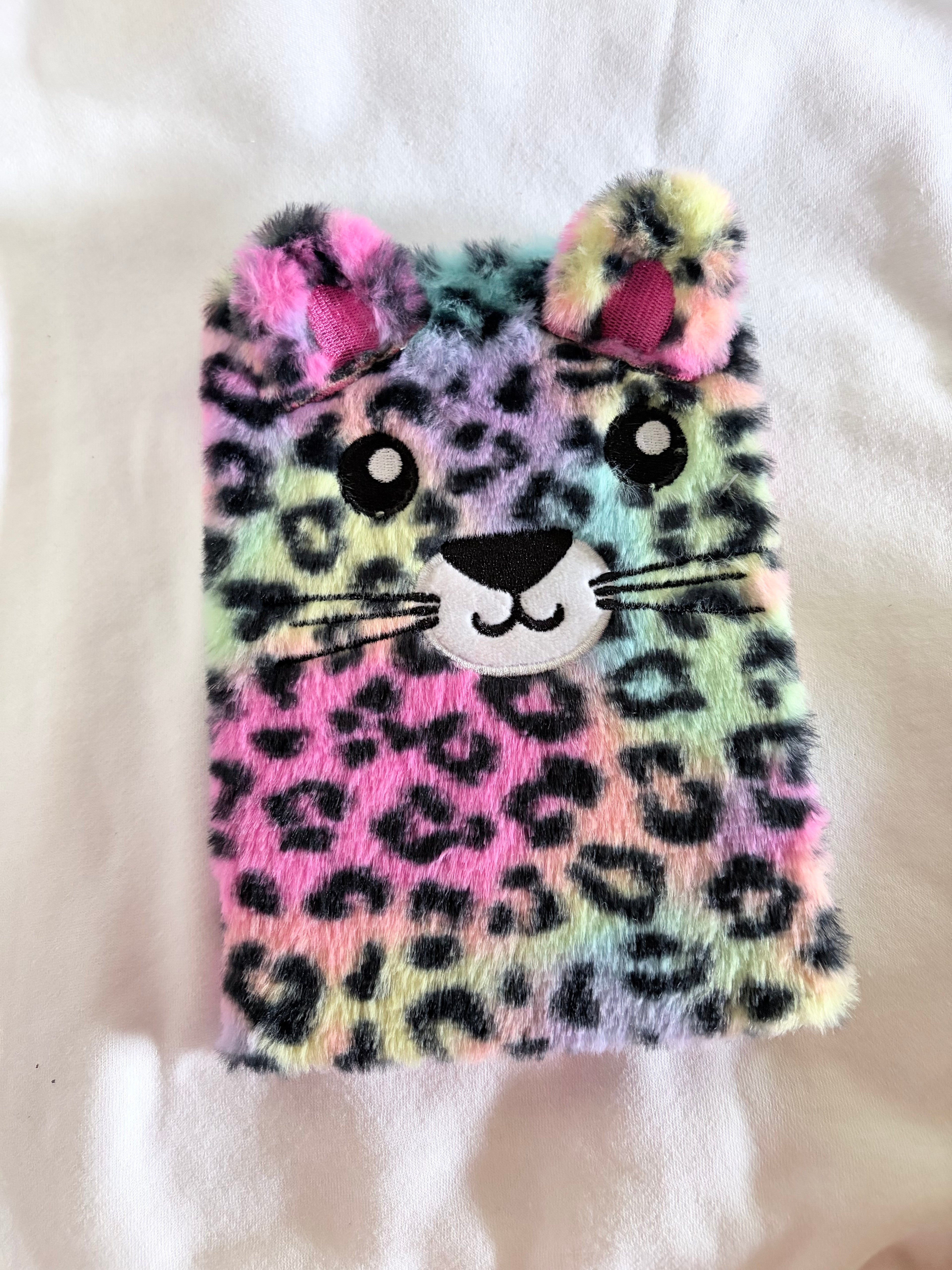 Rainbow Animal Print Journal