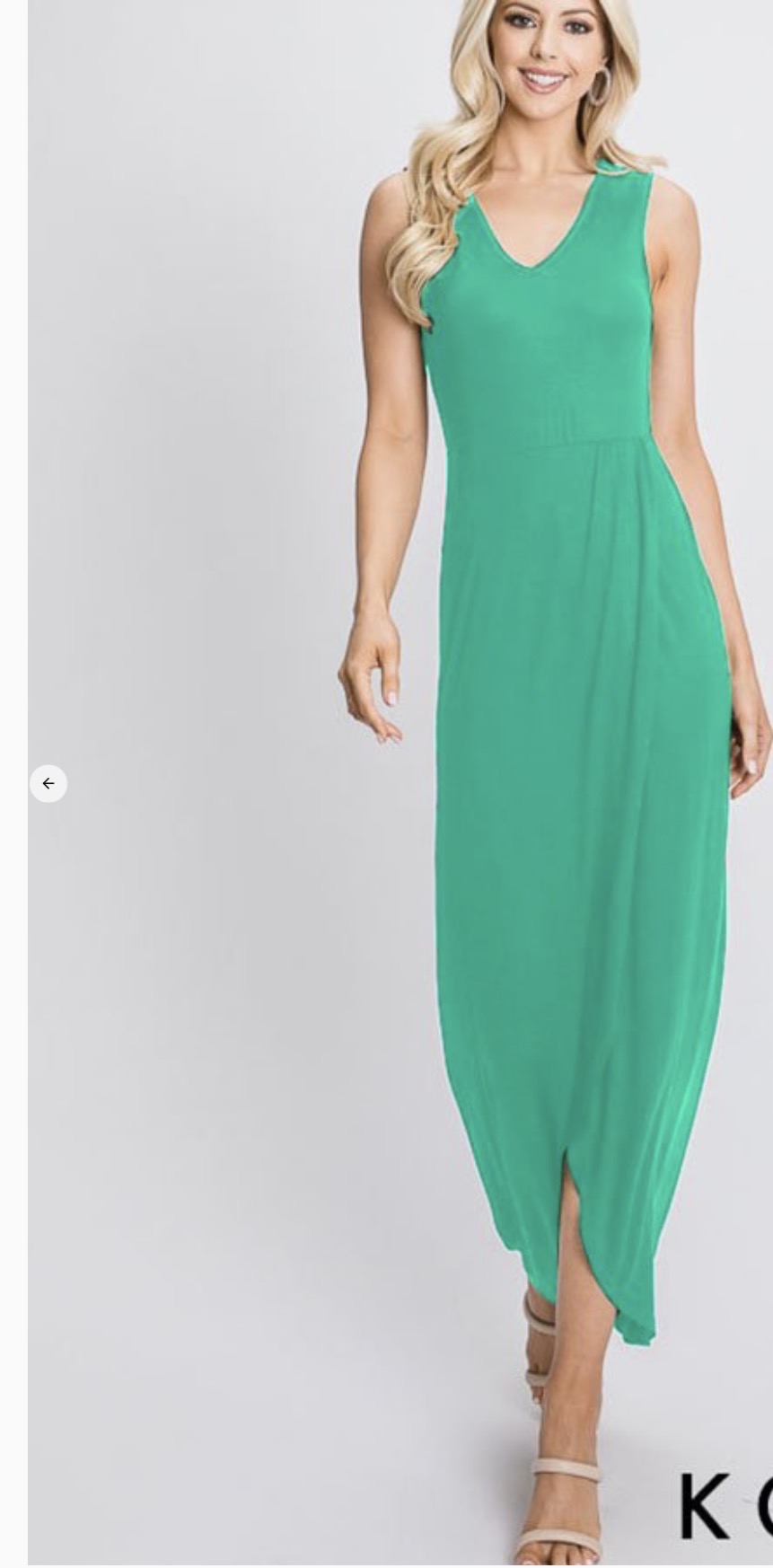 Plus Size Tank Maxi